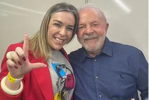 Campanha de Lula diz que fotos com Roberta Luchsinger não indicam relação pessoal