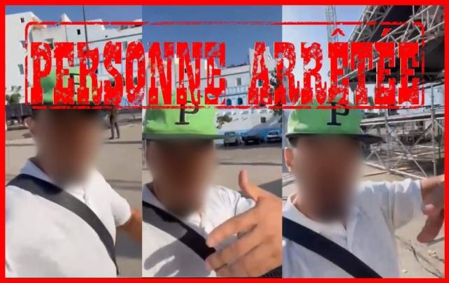 توقيف شخص ظهر في فيديو يهدد بإضرام النار وأعمال تخريبية بالعرائش