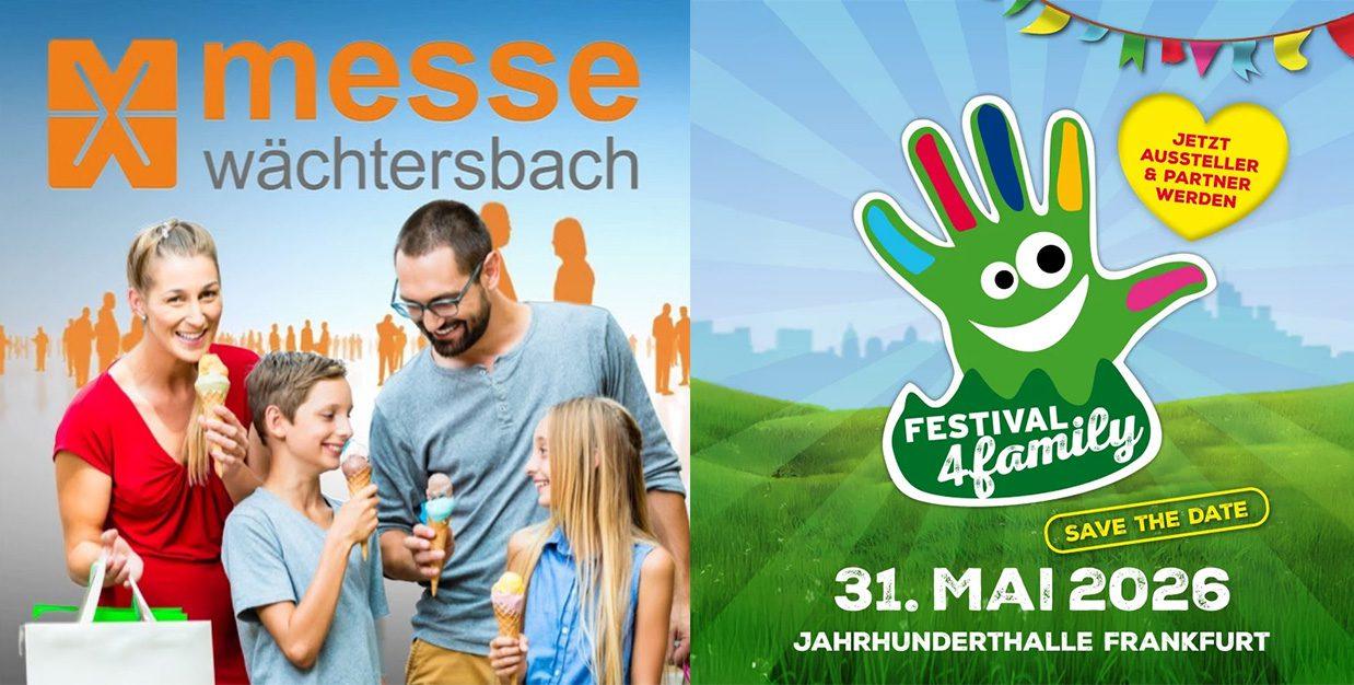 FamilienApp Hessen auf der Messe in Wächtersbach und dem Festival4Family in Frankfurt