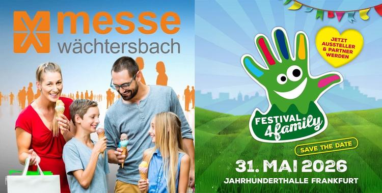  Logos des Festivals4Family und der Verbrauchermesse Wächtersbach