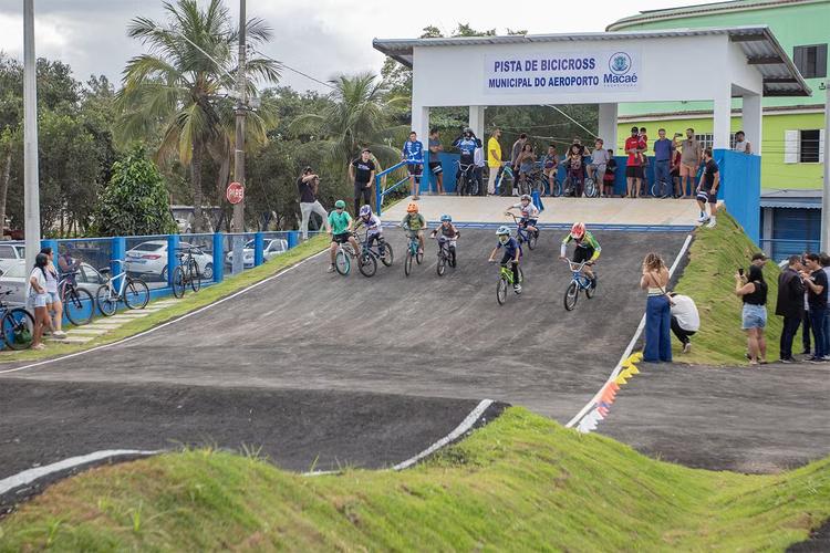 Macaé entrega pista de bicicross revitalizada e amplia incentivo ao esporte