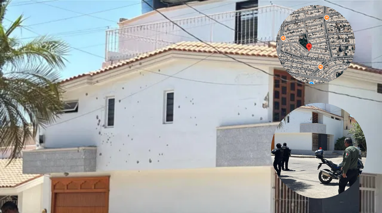 Ataque armado en Culiacán: Descargan fusiles contra propiedad de Rubén Rocha Moya