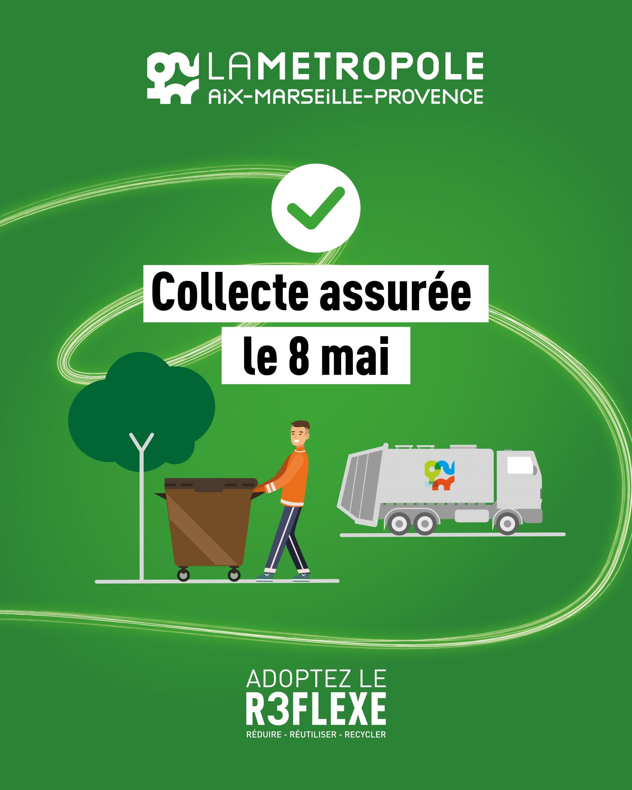 8 mai – collecte des déchets et accès à la déchèterie