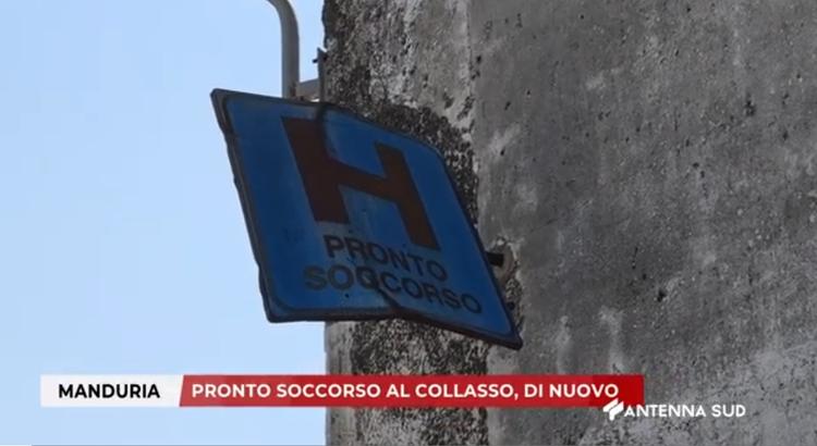 Manduria, pronto soccorso di nuovo al collasso