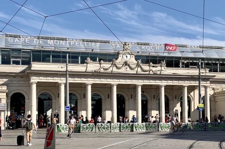 L'exhibitionniste a été interpellé en gare Saint-Roch, à Montpellier, à 19h40.