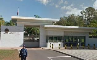 PF cumpre mandados de busca e apreensão contra suspeitos de ameaça a embaixada dos EUA