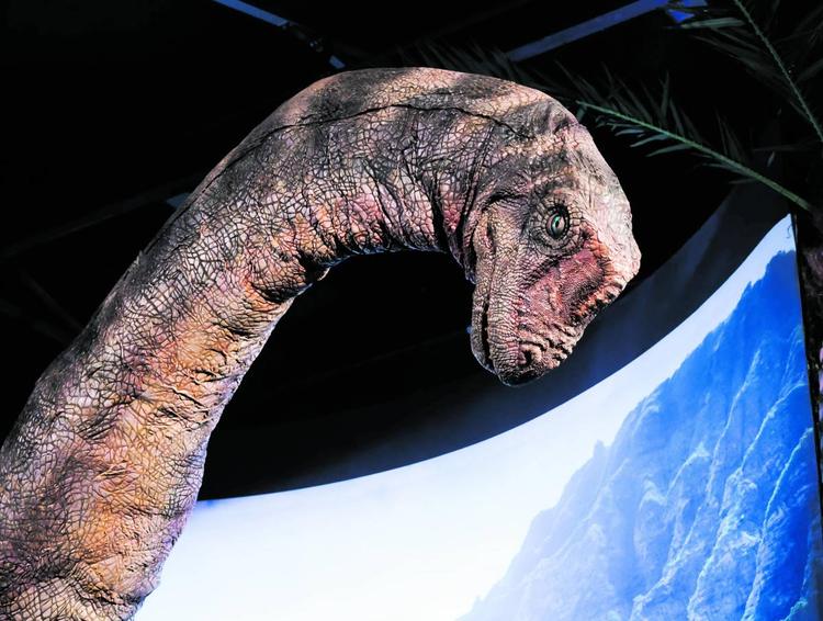 Viaggio a ritroso nel tempo con i dinosauri interattivi