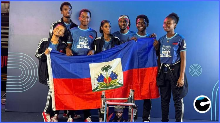 Team Haïti met le cap sur Panama pour le concours mondial de robotique «&nbsp;FIRST Global Challenge 2025&nbsp;»
