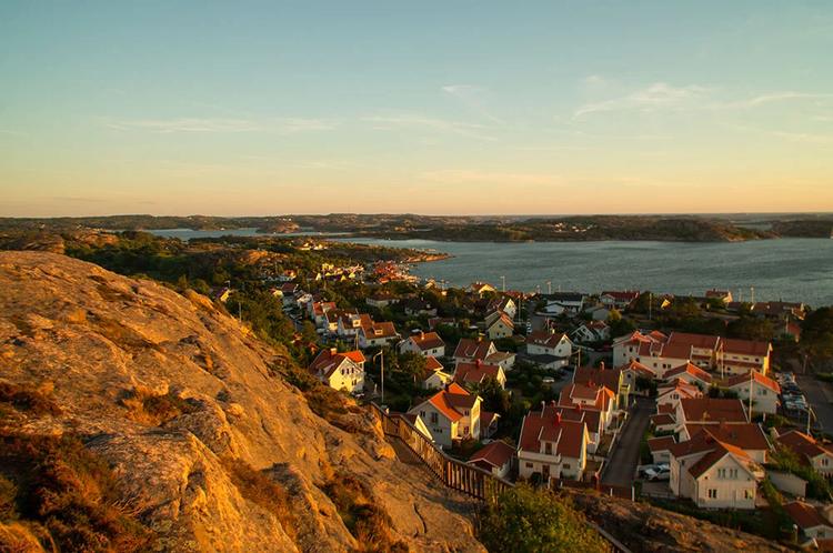 Abenstimmung in Fjällbacka Bohuslän