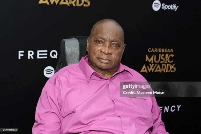 Mighty Sparrow attends the 2024 Caribbean Music Awards at Kings Theatre on August 29, 2024 in Brooklyn, New York. 