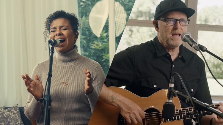 Nívea Soares canta a versão em português de “Majesty (Here I Am)” com Stu G