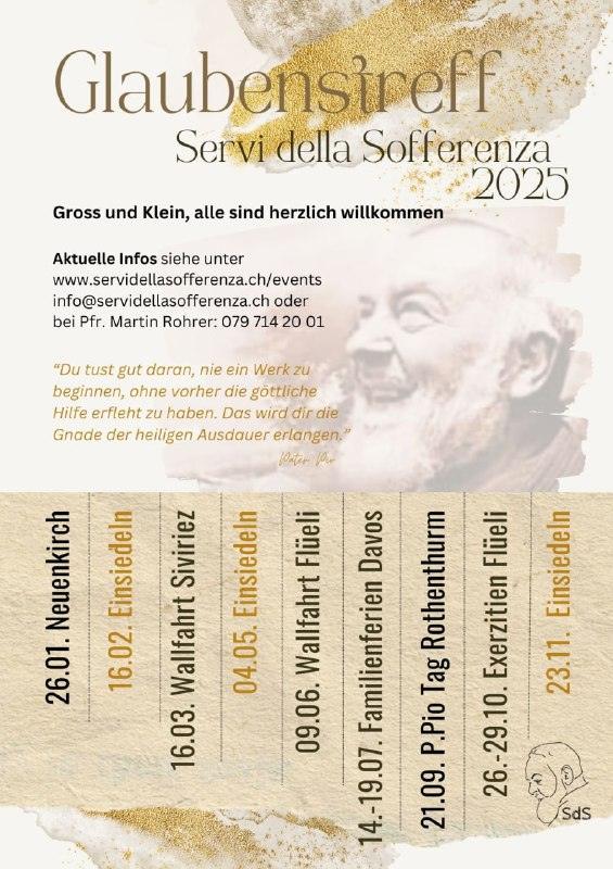 Glaubenstreff div. Daten