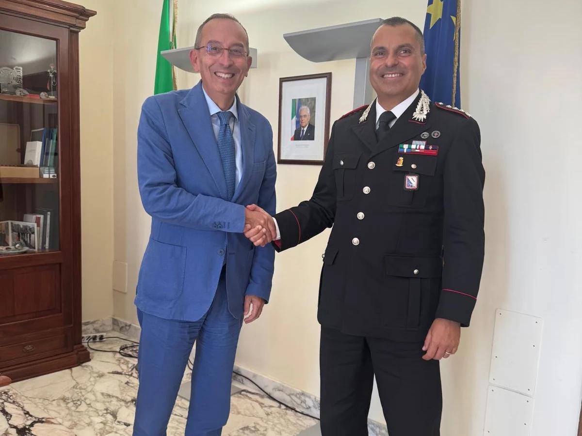 Cambio al vertice dell’Arma a Salerno: il colonnello Andrea Corinaldesi assume il comando provinciale
