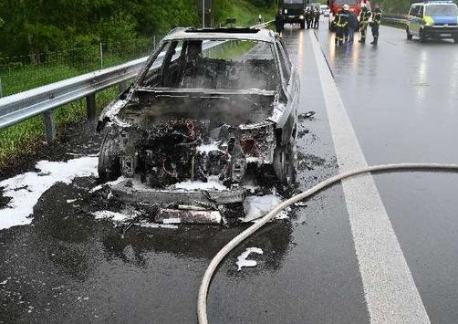 POL-EL: Haren - Pkw gerät auf der A31 in Brand