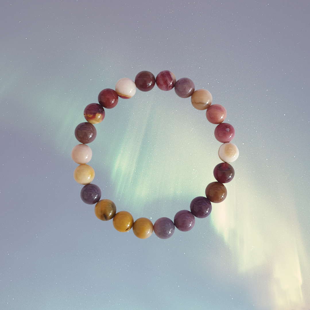Mookaite for rebirth and transformation at the Scorpio new moon