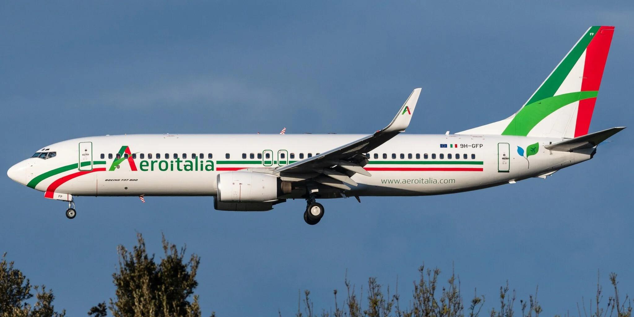 Problema tecnico su un volo Aeroitalia, aereo rientra a Malpensa dopo il decollo