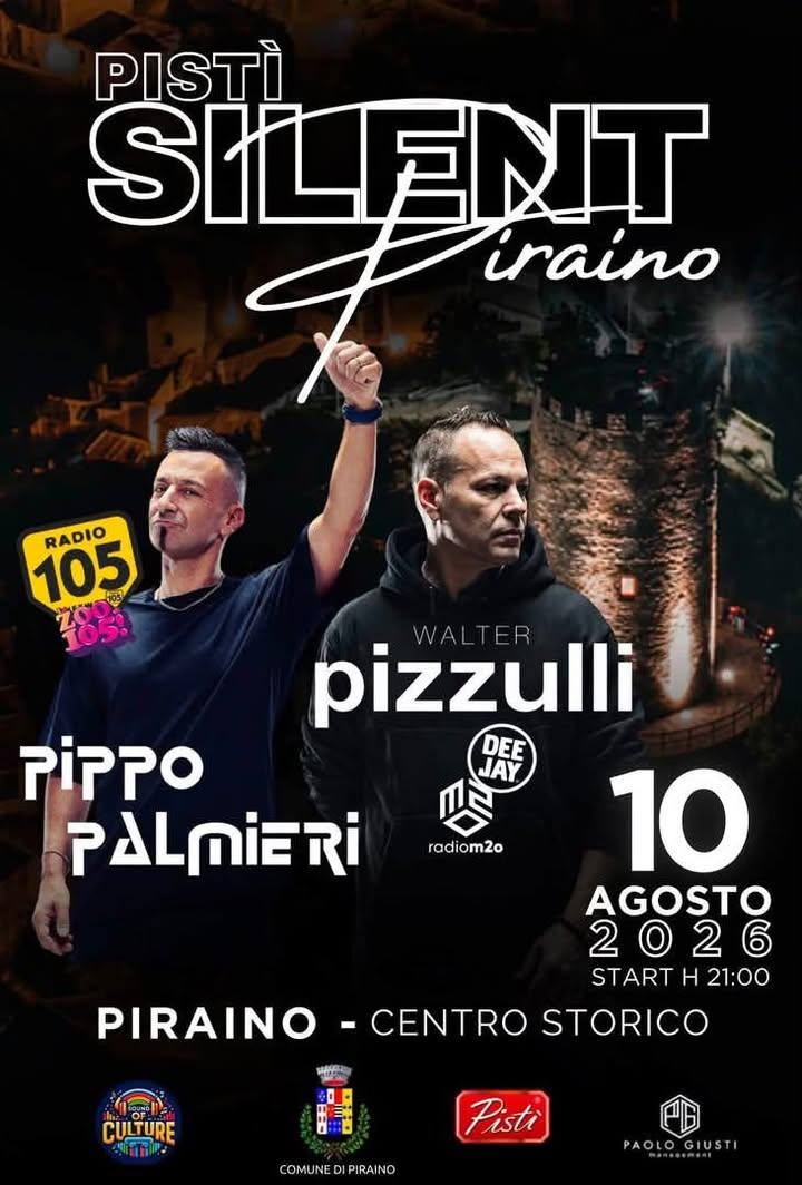 🎧 La musica è pronta a conquistare il Centro Storico di Piraino! Ritorna Pistì Silent Piraino, una serata speciale all’...
