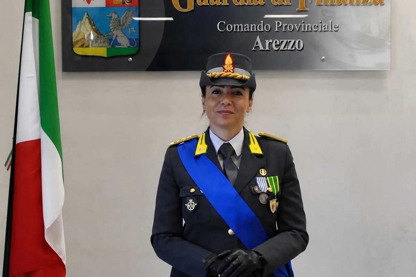 Guardia di Finanza, Daniela Parisi di Palomonte al comando di Arezzo: è la prima donna