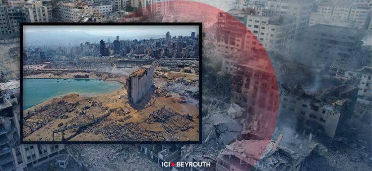 Beyrouth 2020 et Gaza 2023: deux champs de ruine
