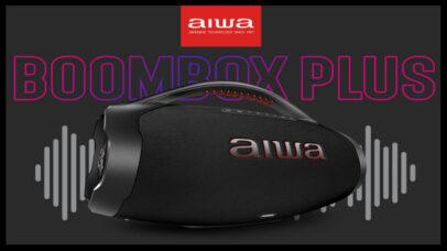 Oferta do dia: caixa Boombox Plus da AIWA com desconto de 66%