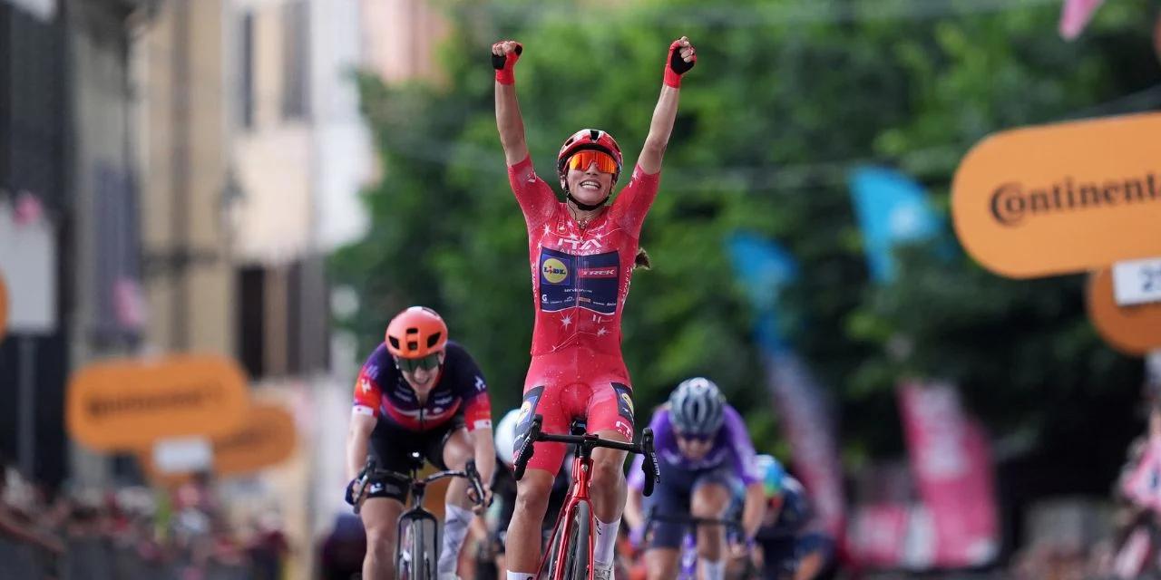 La cilentana Elisa Balsamo regina dei traguardi: sua la Maglia Rossa del Giro d’Italia Women 2026