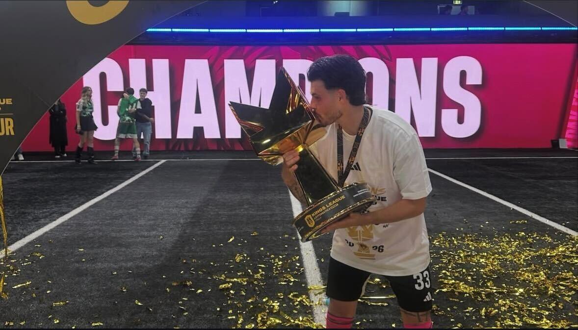 Kings League, il Cilento sul tetto d’Italia: Mauro Veneroso di Palinuro è campione con gli Alpak