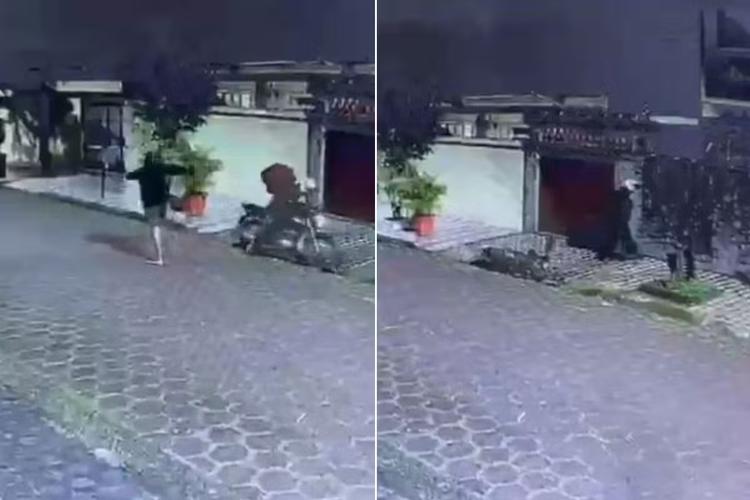 Vídeo mostra motoboy levando tiro após tentar ajudar vítima de assalto no litoral de SP