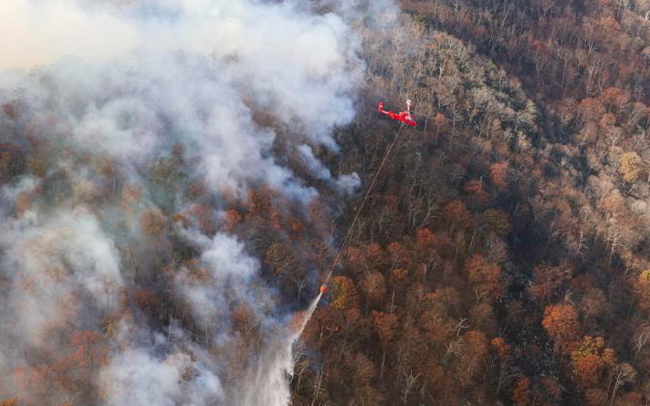 Virginia's governor declares a state of emergency as firefighters battle wildfires