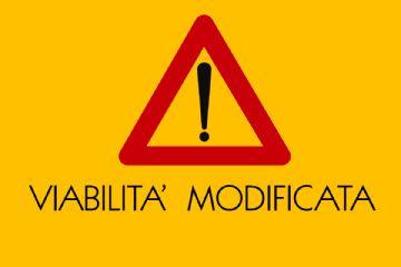 Modifiche alla viabilità nel periodo 29 agosto - 6 settembre 2026