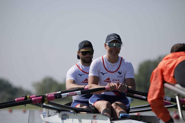 Para aviron | Szeged : Benjamin Daviet et Perle Bouge marquent les esprits en gagnant leur série des championnats d’Europe
