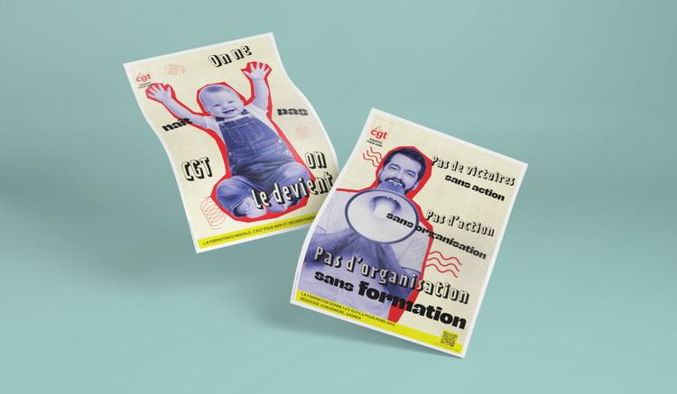 affiches formation syndicale