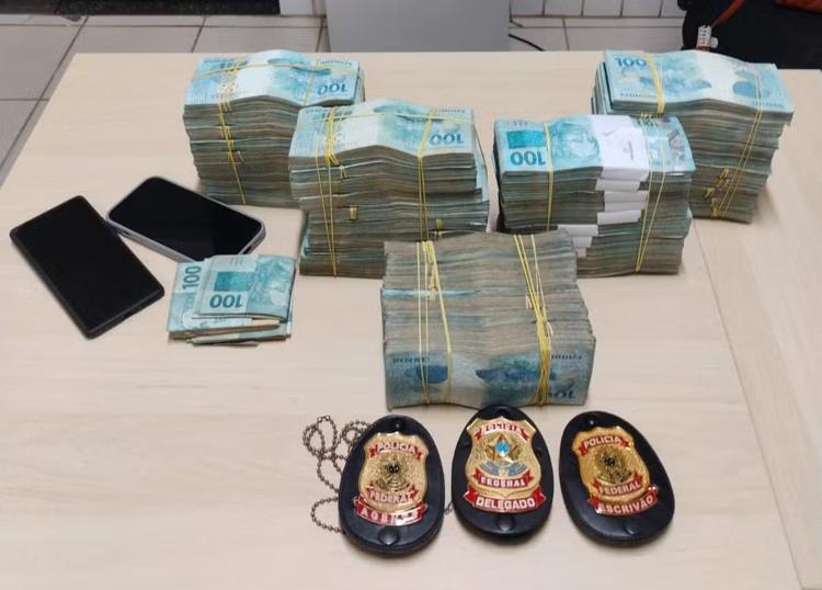 PF apreende cerca de R$ 500 mil e apura suspeita de financiamento irregular de campanha no MA