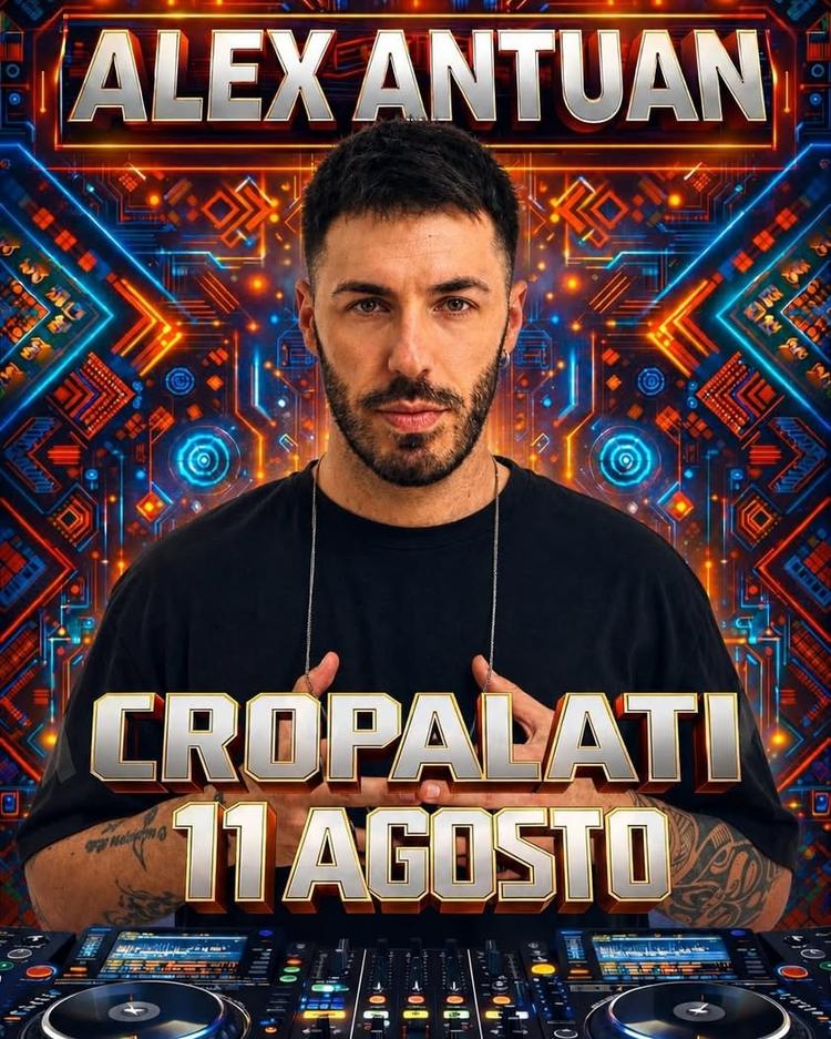ALEX ANTUAN farà parte della terza edizione di “R…ESTATE A CROPALATI”. L’Amministrazione Comunale è lieta di annunciare...
