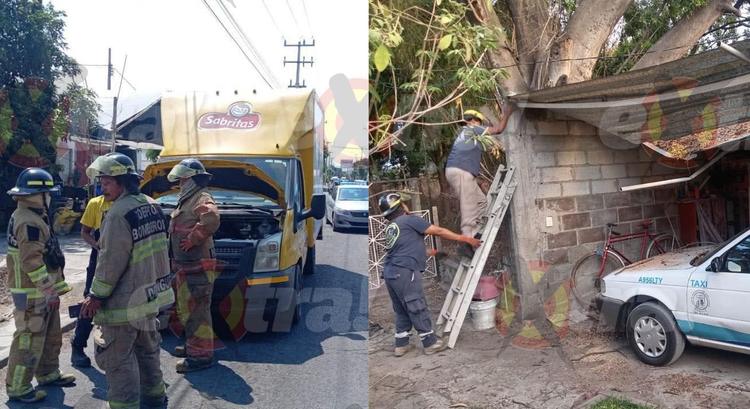 ¡Bomberos al rescate! Atienden tres emergencias en Cuautla