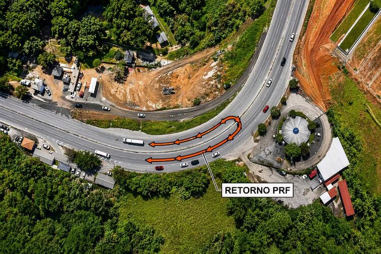 Trecho da Via Dutra será temporariamente fechado para obras da Serra das Araras no dia 27 de julho
