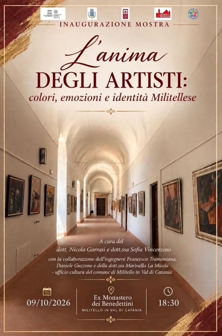 34^ Sagra della Mostarda e del Ficodindia. 9 - 10 - 11 / 16 - 17 - 18 Ottobre 2026 Militello in Val di Catania "L'anima...