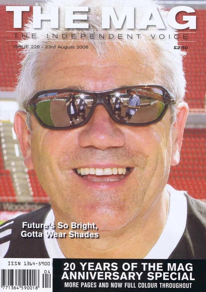 The Mag Cover Issue 228 23 August 2008 Kevin Keegan Newcastle United