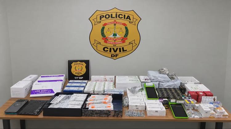 Suspeito de vender canetas emagrecedoras ilegais e aplicar o produto em clientes é preso no DF
