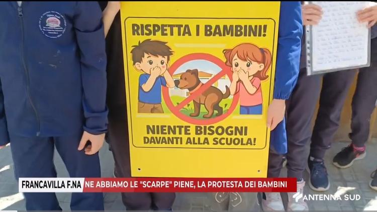 “Ne abbiamo le scarpe piene”, la protesta dei bambini di Francavilla Fontana