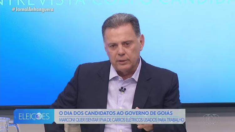 Eleições 2026: Marconi Perillo promete política social para motoristas de app e taxistas de Goiás
