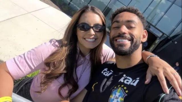 Conheça a discreta Gabi Cunha, advogada e esposa do camisa 9 Matheus Cunha