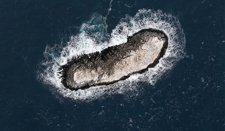 Île inconnue découverte en Antarctique