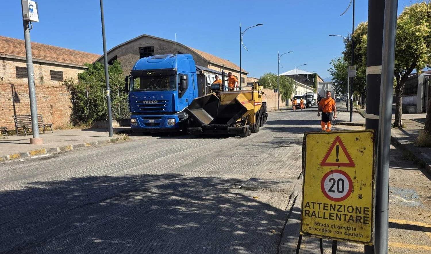 Battipaglia, sicurezza stradale: la Provincia ordina interventi immediati e diffida l’impresa