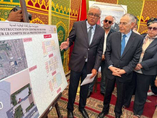 احتفالا بعيد العرش المجيد.. إعطاء إنطلاقة مشروع مركز إنقاذ للوقاية المدنية بمراكش