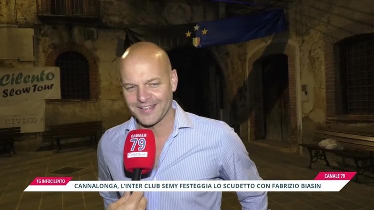 L’Interclub “Semy” di Cannalonga festeggia il 21° Scudetto dell’Inter: ospite il giornalista Fabrizio Biasin