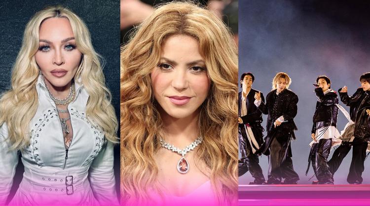Mundial 2026 tendrá histórico show de medio tiempo con Shakira, Madonna y BTS
