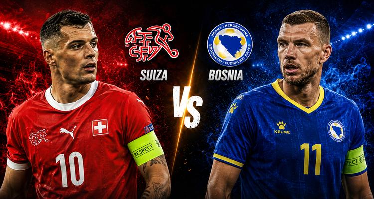 Suiza vs Bosnia EN VIVO: Choque por el liderato del Grupo B en el Mundial 2026