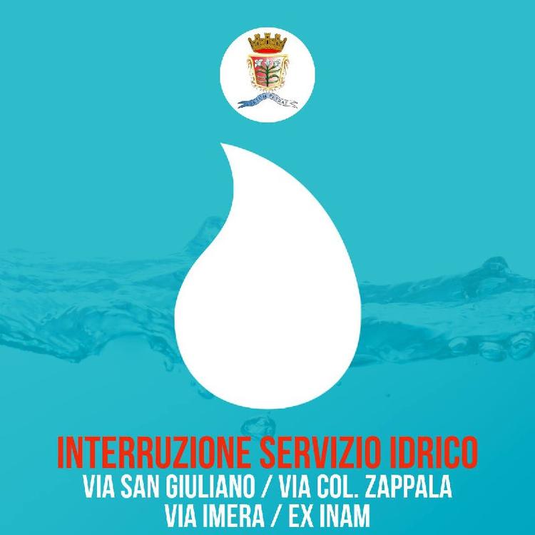 📍 Via San Giuliano / Via Colonnello Zappalá / Via Imera / Ex Inam 🗓️ - 7 Giugno - ore 15:00 A causa di un guasto alla...