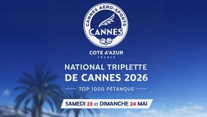 Cannes - National de pétanque 2026