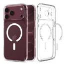 Spigen Clear Case for iPhone 18 Pro on white background